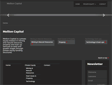 Tablet Screenshot of mellioncapital.com